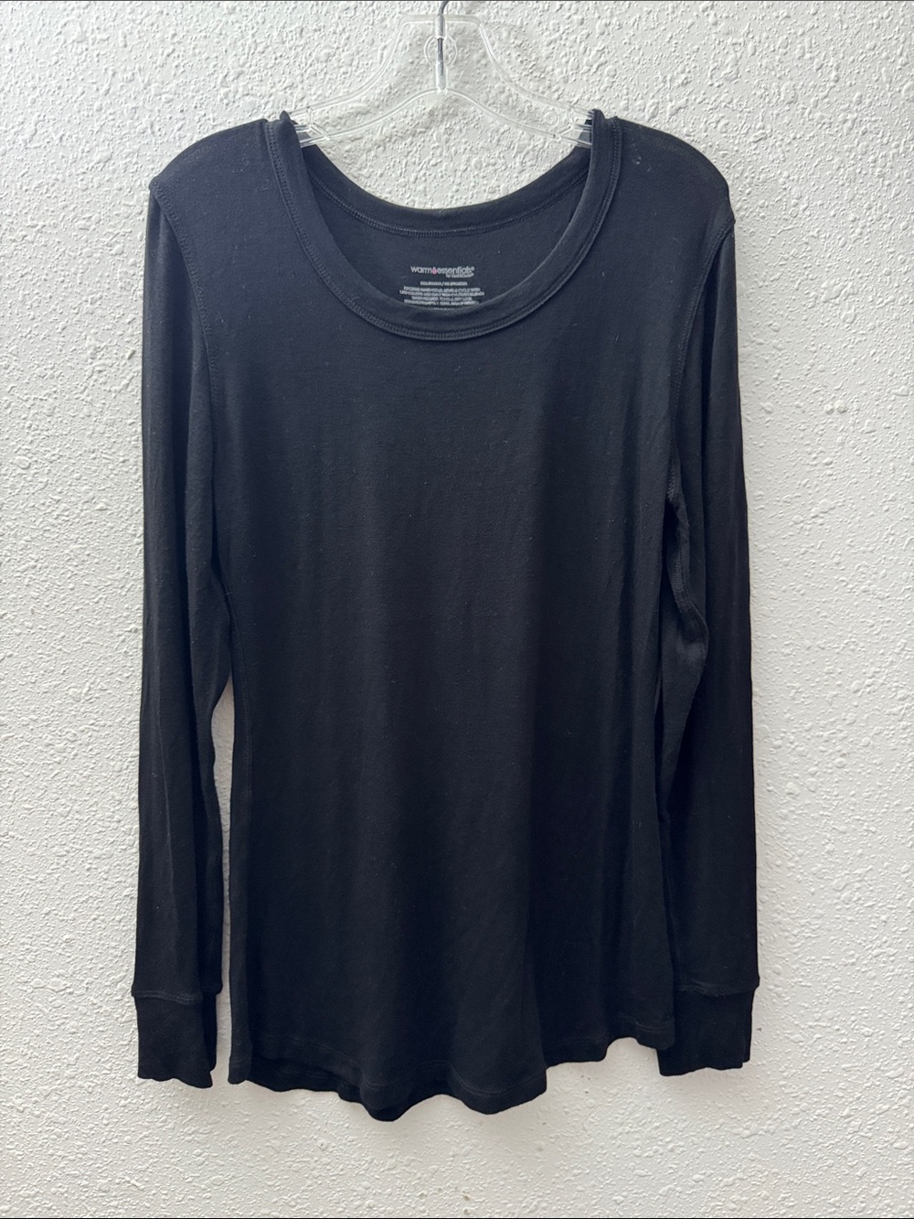 Warm Essentials Black Long Sleeve